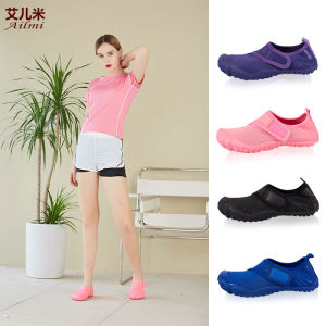 Indoor Fitness Shoes Mens and Womens Non Slip Soft Bottom Gym Treadmill Mute Childrens Jumping Rope Aerobics Sneaker