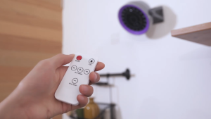 Dreepor 2 in 1 Wall-mounted Desktop Fan Mini Fan High Speed ​​Fan 100 Speeds LED Digital Display Adjustable Turbo Fan Table Fan Electric Fan for Bedroom Kitchen Offices