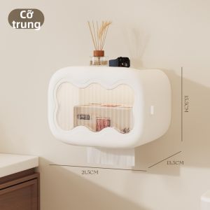 MEIZHUFU | Giá Đựng Giấy Treo Tường Không Cần Khoan Sáng Tạo Hình Thú