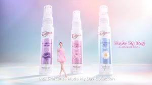 [แพ็ค3] Eversense เอเวอร์เซ้นส์ เมดมายเดย์ เพอร์ฟูม มิสท์ Glamour Shine 25 มล. x3 สีม่วง หอมละมุน