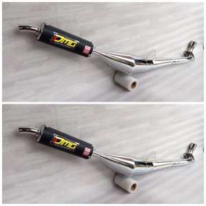 KNALPOT FIZ R SAMPING FULL CROOM SLINCER CARBON SUARA GARiNG