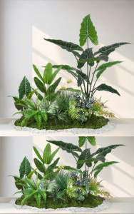 Simulated Landscape Planter