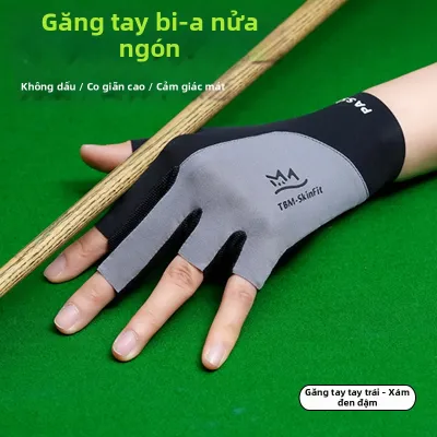 JIFANPAUL | Găng Tay Chống Trượt Billiards Chuyên Nghiệp cho Tay Trái Mỏng 3 Ngón
