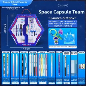 DIANSHI | Fluorescent Clickable Gel Pen Set for Gift