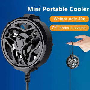 Gamepad Mobile Radiator Big Wind Mobile Fan Mini Portable Cooler for IPhone Samsung Huawei Xiaomi Mobile Phone Universal Cooling