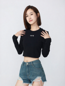 Warrior | Fitted Short Long Sleeve T Shirt for Petite