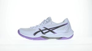 ASICS Women GEL-ROCKET 12 Indoor Court Shoes in Blue Fade/Gunmetal