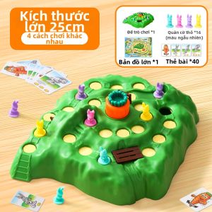 QU RAN | Trò Chơi Bẫy Thỏ Tương Tác Đồ Chơi Giáo Dục