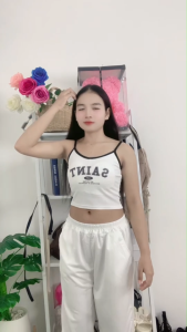 ชุดเซ็ตเซ็กซี่ สายเดี่ยวแมทซ์กับทุกลุค