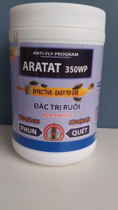 Combo 2 hũ Chế Phẩm Diệt Ruồi ARATAT 350WP - Hũ 400g – Đặc Trị Ruồi cho Gia đình Quán ăn Chuồng Trại Bãi Rác Kho Xưởng Chăn Nuôi Thú Y