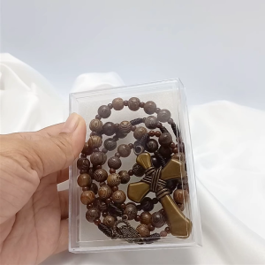 Rosario Bulir Kayu Galih Kelor 100% Original - Kalung Rosario Eksklusif Katolik