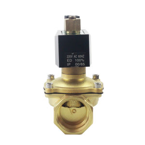 CNHUIZ | Normally Open High-Temperature Resistant Copper Solenoid Valve 1.2 Inch
