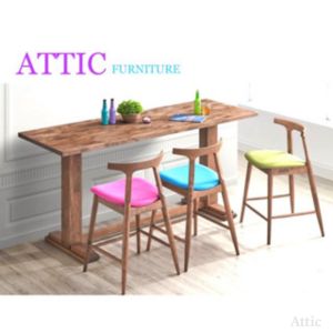 Island Bar Chair /Bar Chair/ATTIC FURNITURE ISLAND BAR CHAIR