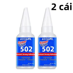 LOOLIFL | Superglue Cao Cấp Trong Suốt Keo Đa Năng Chống Thấm Nước Sửa Chữa Keo Cho Kim Loại Nhựa Gốm Gỗ Trang Sức Thủ Công Sửa Chữa