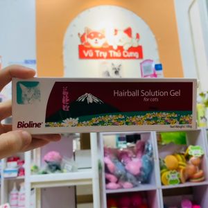 Gel tiêu búi lông giảm hôi miệng cho Mèo Bioline Hairball 100g Dinh Dưỡng Cho Mèo Biếng Ăn - Lazada