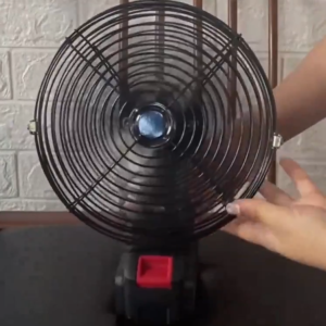 Electric Fan 8 inch Portable Fan Cordless Rechargeable High Power Outdoor Desktop Cooling Fan