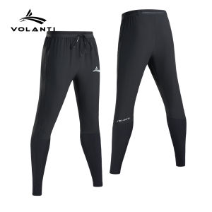 VOLANTI | Quần Chạy Nén Nhanh Khô Thoáng Khí Chống Gió Với Dải Cổ Chân Có Gân