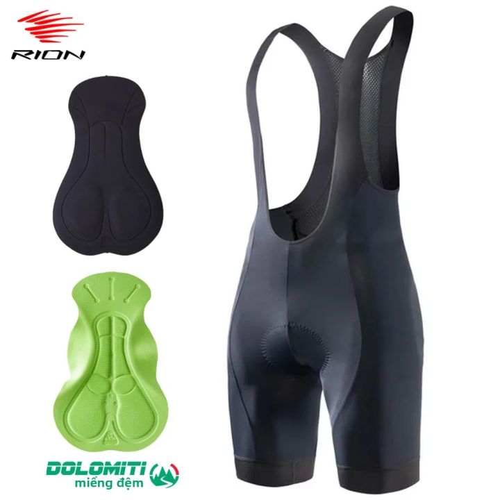 Quần Short Đạp Xe Nam RION Classic Có Đệm, Chất Liệu Polyester Nylon ...