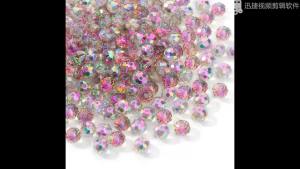 8mm AAA Crystal Glass Beads 84pcs Czech Faceted Rondelle Loose Spacer Beads for DIY Jewelry Bracelet Craft Making Supplies