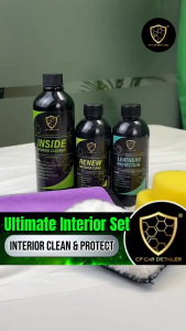 【CAR Detailer】Ultimate Interior Care Set - Interior Cleaner + Interior Coating + Leather Coating