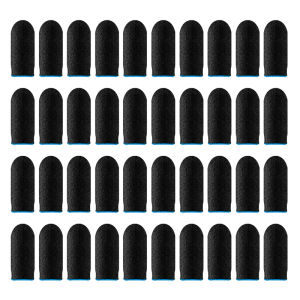 40pcs Fingertips For Game PUBG Mobile Anti Slip Finger Glove Game Controller Finger Sleeve For Touch Screen Mobile Phone Gaming