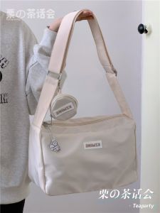 Japanese Style Ins Fancy Niche Style Retro Bags Minimalist Easiest for Match Large-Capacity Crossbody Bag Womens Casual Shoulder Bag Fashion