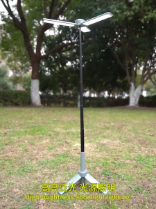 New Outdoor Telescopic Camping Light 720 Degree Endless Turning Multi Scene All Terrain Folding Light 3* LED Camping lamp flashlight atmosphere lamp tri leaf reading lamp