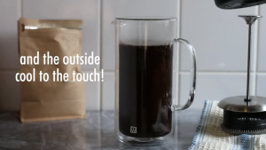 ZWILLING Sorrento Plus Borosilicate Double Wall Glass French Press Coffee Maker 750 ml/25 oz