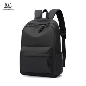 LouisWill Fashion Mens Backpack Business Laptop Backpack Waterproof Large Capacity Travel Backpack 15.6inch Laptop Backpack Student Backpack Multi-function Backpack Casual Backpack