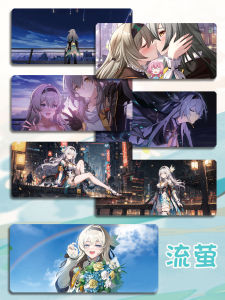 Liuqi Mouse Pad Oversized Collapse Star Dome Railway Table Mat Computer Game Keyboard Pad Sam Anime Peripheral