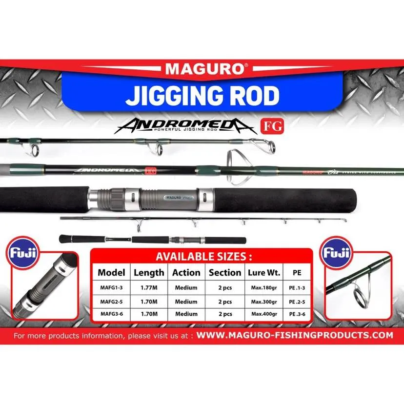 Joran Jigging Maguro Andromeda Jual Joran Jigging Maguro Jaws K