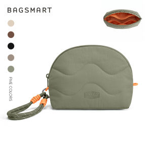 BAGSMART SOUND Everyday Wristlet Pouch Charming Coin Wallet with Detachable Handle for Daily Commute Travel