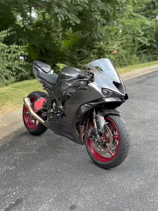 3K Dry Carbon Fiber Fairing Body Shell Modified Accessories For KAWASAKI ZX-6R 2024 Motorcycle Mod Parts