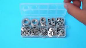 Bộ Dụng Cụ Vòng Đệm Phẳng Bằng Thép Không Gỉ M2-M12 Dùng Để Trang Trí Nhà Cửa Và Sửa Chữa Nhà Máy Đồ Dùng Điện Đồ Dùng Tự Làm