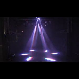 Moving Cyclone laser beam LED 4in1 Light light moving Laser sixbee effect buat panggung bar cafe discotik dj club malameye RX