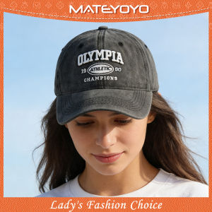 MATEYOYO Baseball Cap Men Women Embroidery Cap Retro Baseball Cap Casual Baseball Cap Breathable Cap Sunscreen Baseball Cap Outdoor Sun Hat  Baseball Cap For Outdoor Sports