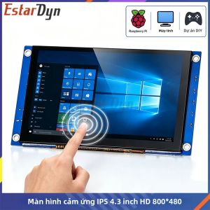 Màn Hình Cảm Ứng LCD TFT Estardyn 4.3 Inch Độ Phân Giải 800x480 Giao Diện RGB Mô-đun Cảm Ứng Dành Cho Thiết Bị Điện Tử
