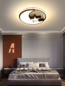 Modern LED Ceiling Light 3-color Dimming Remote Control Bedroom Light Living Room Light Ceiling Lamp