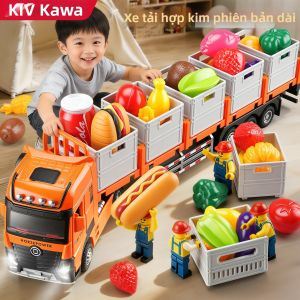 Xe Đồ Chơi Hợp Kim cho Trẻ Em về Vận Tải và Kỹ Thuật