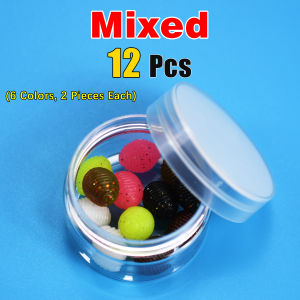 Topranc Soft Lure for Lure Fishing: PVC Material Threaded Design with Sequins for Reflective Fish Attraction Bionic Bait