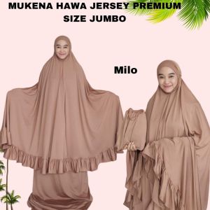 Mukenah Hawa Jersey Premium + Free Tas