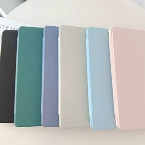 For Samsung Galaxy Tab S11 S9 S10 Lite FE 10.9 Inch S10FE Plus 13.1 SM-X400 X406B 2025 Case with Pen Holder 360 Rotating Acrylic Clear Hard Tablet Cover