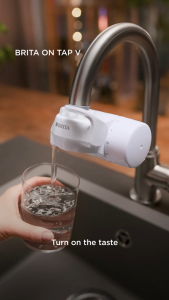 Thiết bị lọc nước tại vòi BRITA On Tap V-MF ko có màn hình LED (có sẵn 1 lõi lọc On Tap V-MF cao cấp)