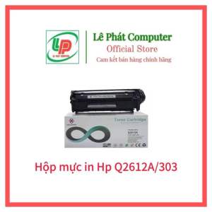 Hộp mực in 12A (Q2612A/CRG303) dùng cho máy in HP 1010/1020/1022/1018/3050/ Canon 2900/ 3000 - Mới 100%