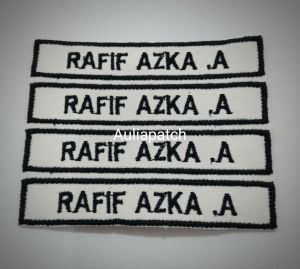 NAMA SEKOLAH / LOKASI SEKOLAH /BET BORDIR / OSIS / bordir komputer lengkap