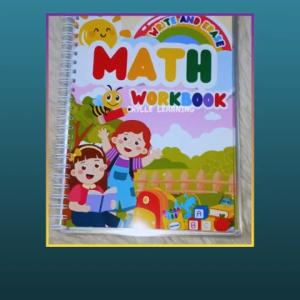 Reusable Waterproof Laminated Math Work Sheets For Kids