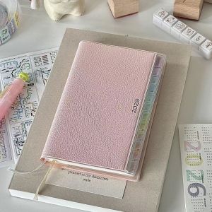 INS Notebook Diary 2026 Planner with Rainbow Index Cortical Schedule Handbook High Value Monthly Weekly Plan Work Notes