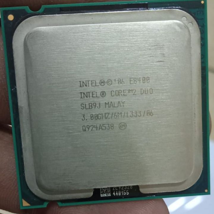 PROCESSOR INTEL CORE DUO E8400 TANPA FAN
