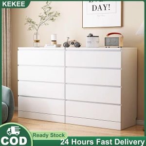 KEKEE 5 Layer Storage Cabinet Drawer Cabinet With Storage Almari Baju Chest Drawer White Putih Storage Wardrobe Home Almari Pakaian柜子