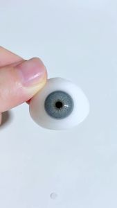 Kính Áp Tròng Màu Bio-essence 1 Cặp Dùng Một Năm Chất Liệu HEMA Màu Xám Xanh Lá Cây Dành Cho Trang Điểm Tạo Hiệu Ứng Mắt Màu.